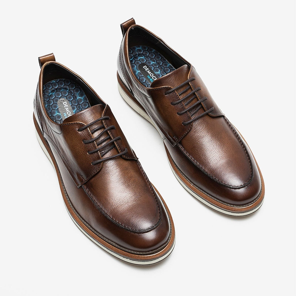 Sapato Metropolitan James Hi-Soft 32 Tan