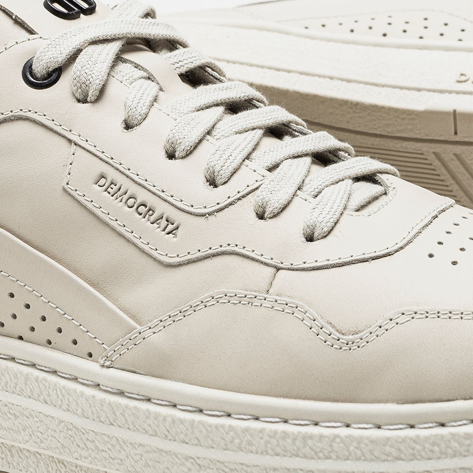 Tênis Denim Jake Creme Cadarço