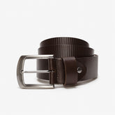 Cinto Largo Denim Marrom