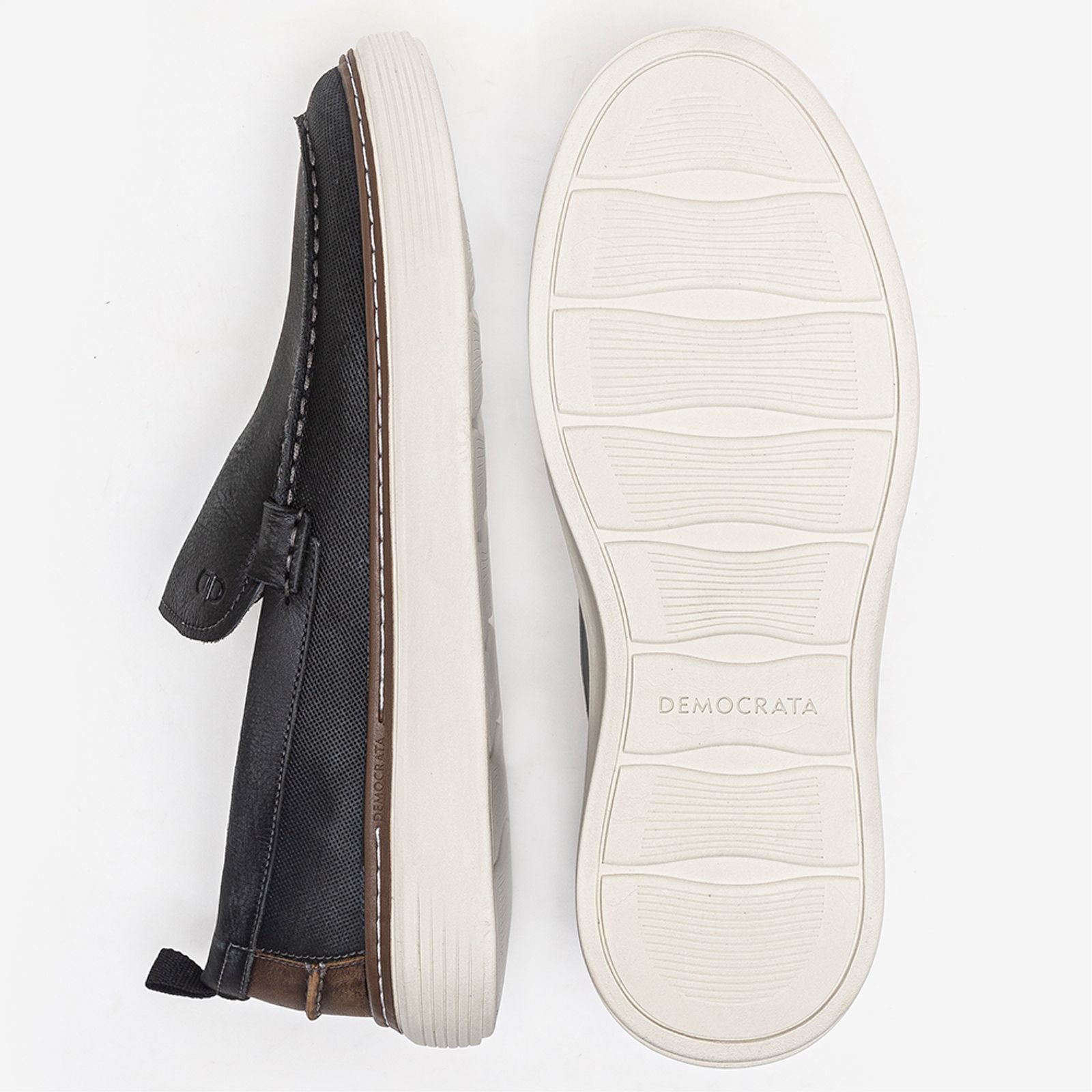 Sapato Clash Denim Preto