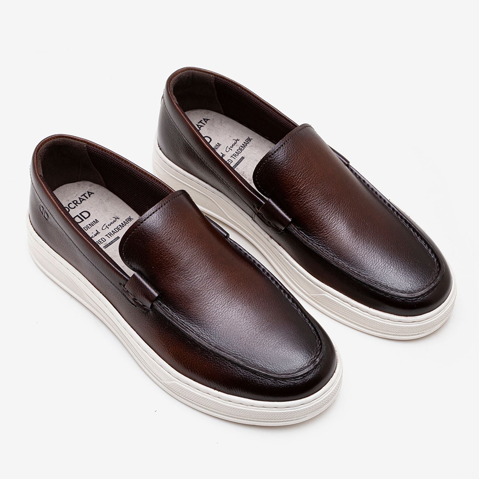 Sapato Denim Bold Mogno