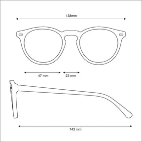 Óculos Escuro Ambar Democrata
